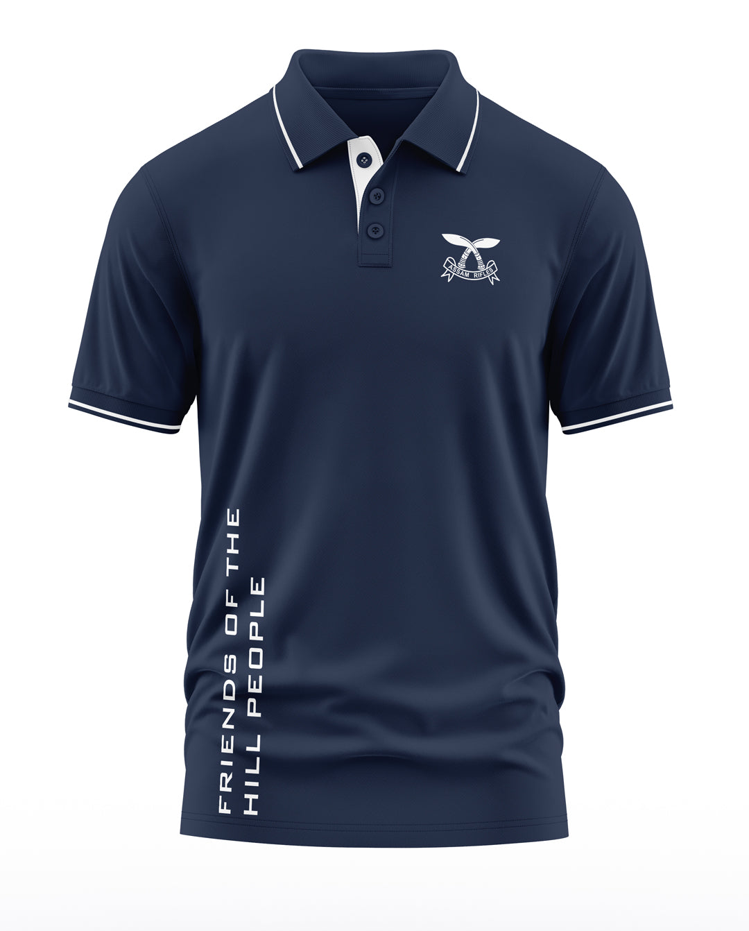 Assam Rifles Polo Collar T-Shirt