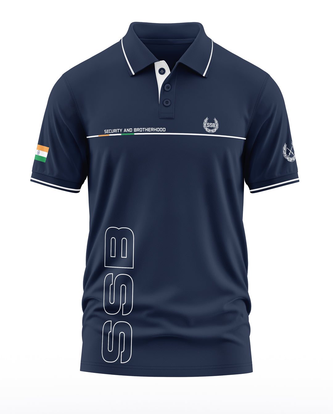 SSB Sashastra Seema Bal Polo Collar T-Shirt
