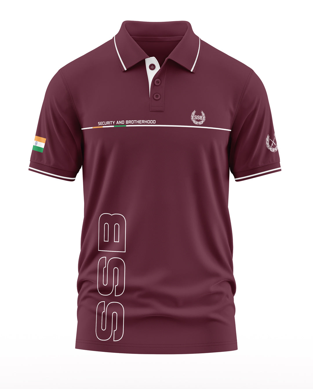 SSB Sashastra Seema Bal Polo Collar T-Shirt