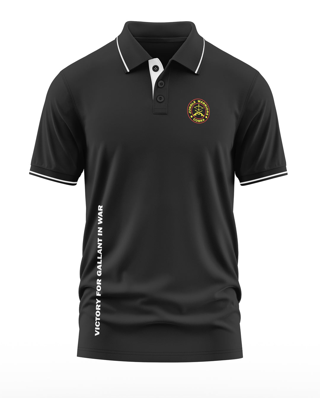 Jungle Warrior Polo Collar T-Shirt