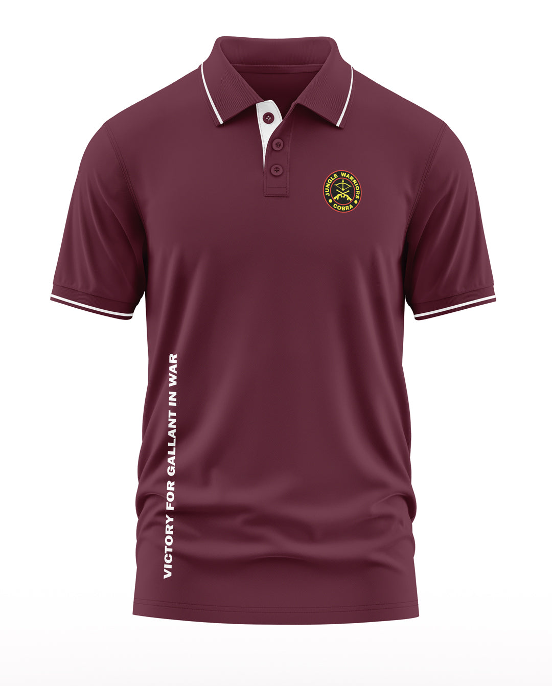 Jungle Warrior Polo Collar T-Shirt