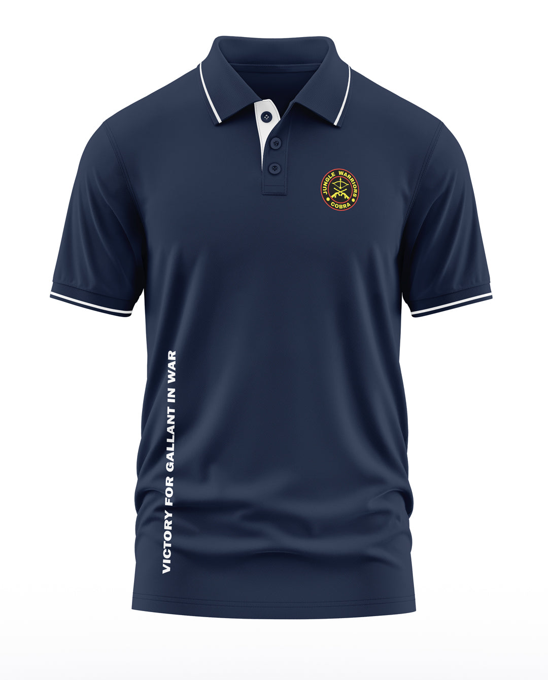 Jungle Warrior Polo Collar T-Shirt