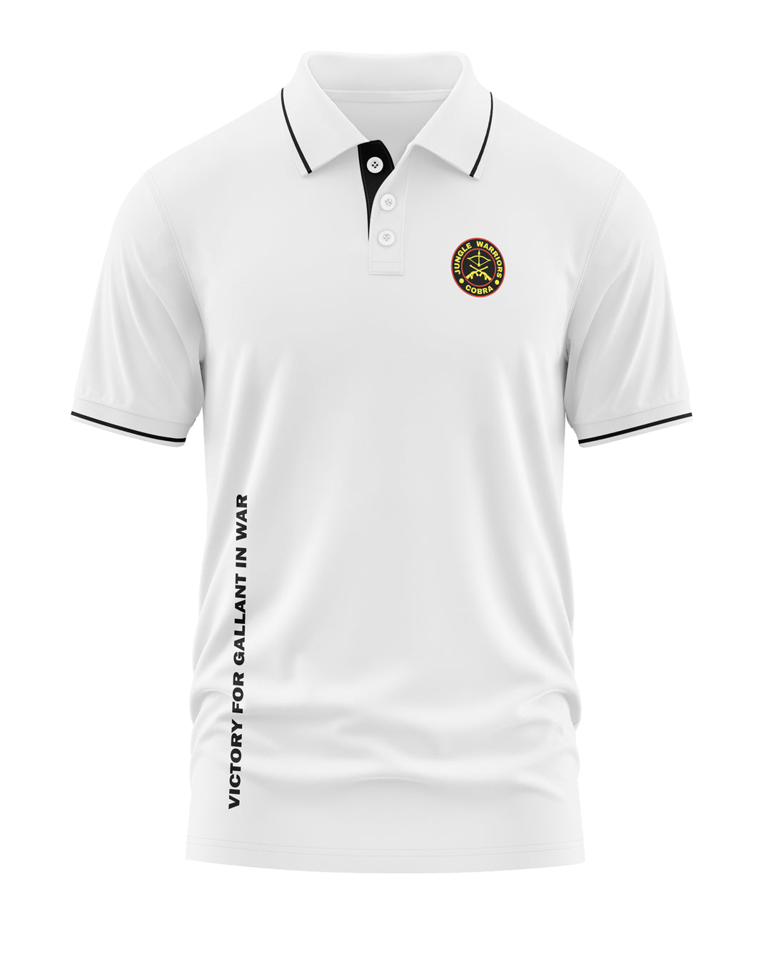 Jungle Warrior Polo Collar T-Shirt