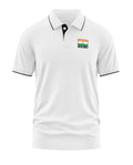 India Flag Polo Collar T-Shirt