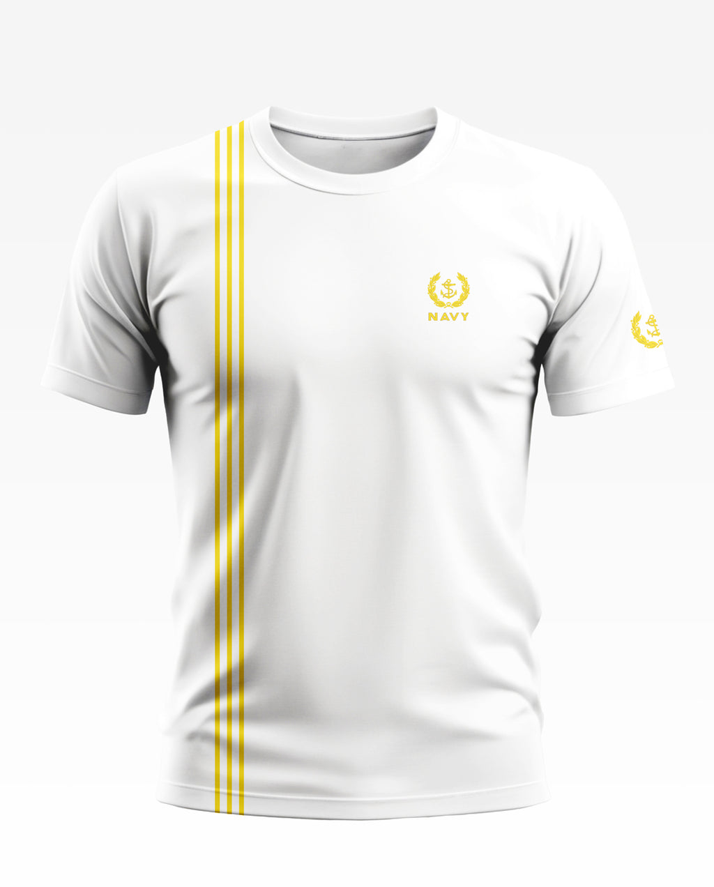Navy Pattern Soft Cotton T-shirt