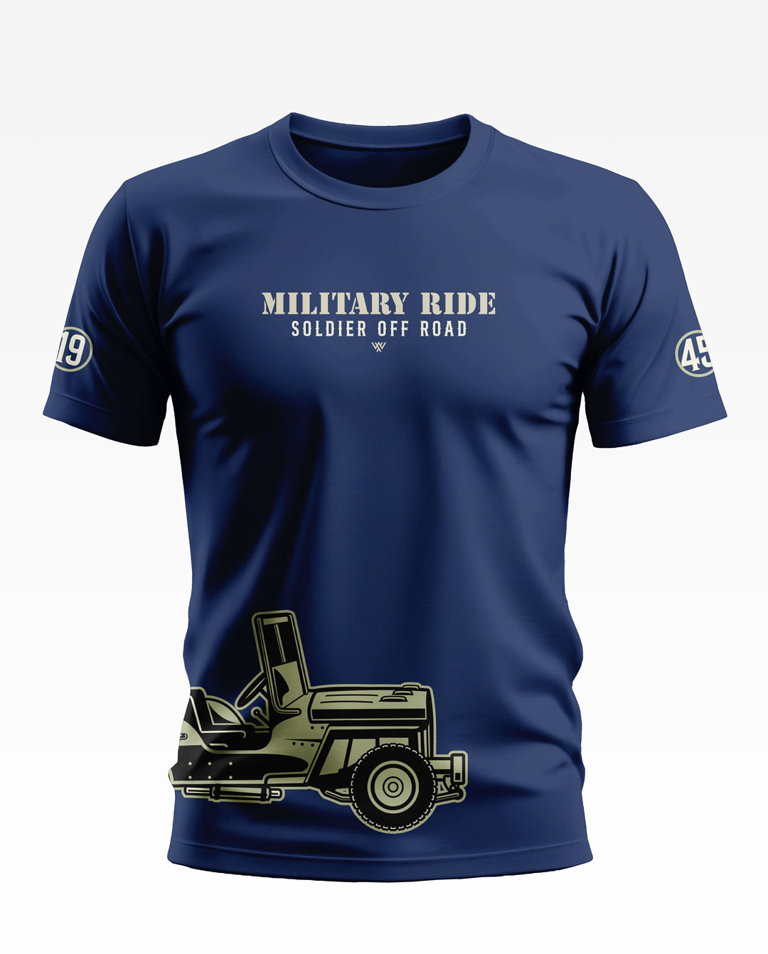 Military Ride Soft Cotton T-shirt