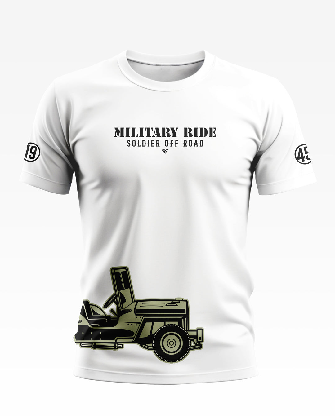Military Ride Soft Cotton T-shirt