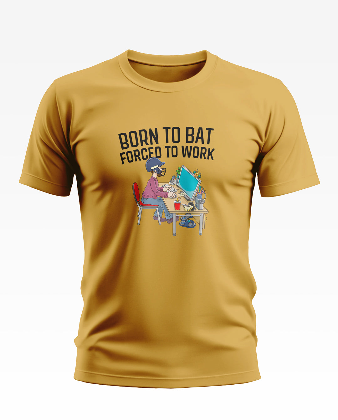 Born To Bat Soft Cotton T-shirt