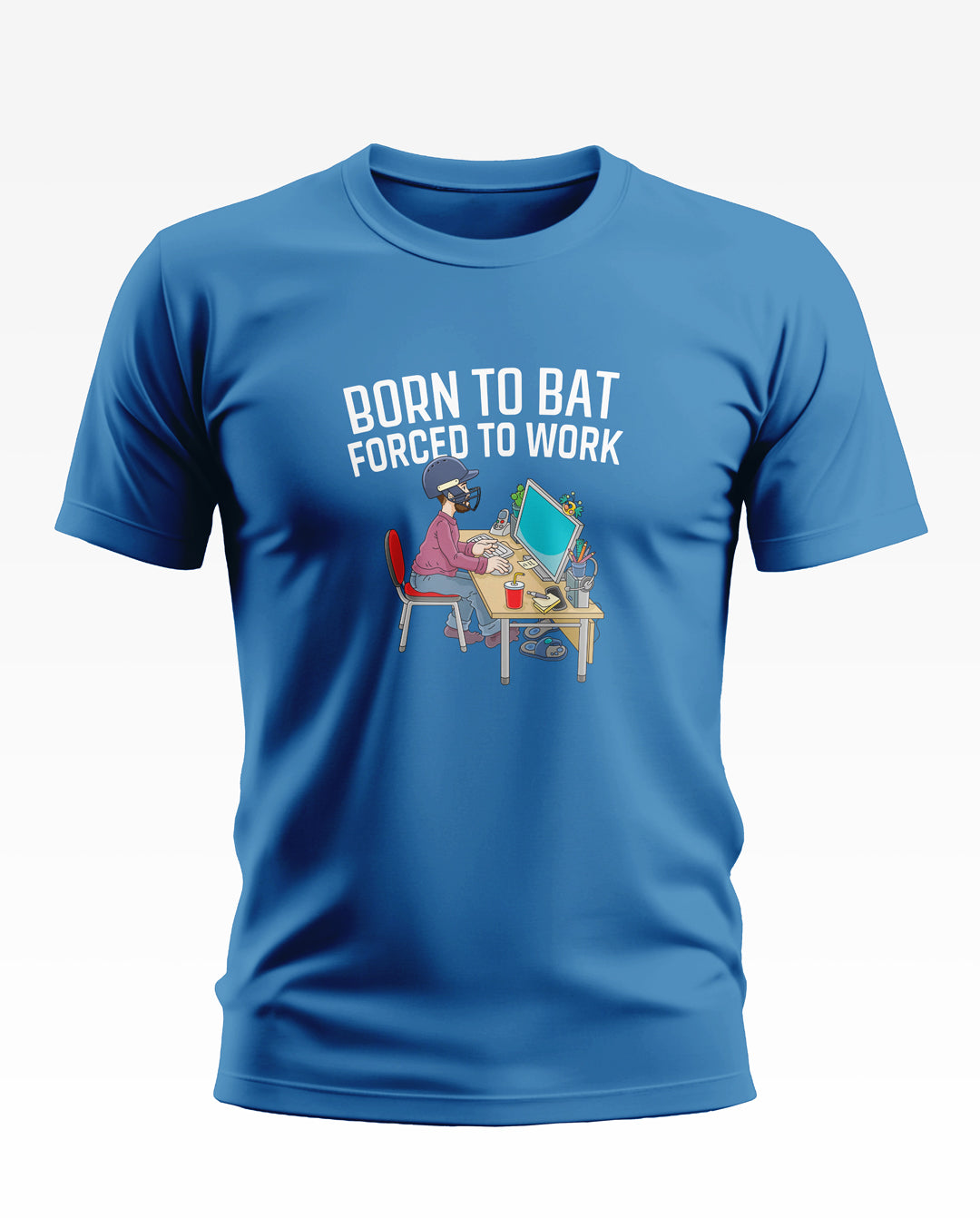 Born To Bat Soft Cotton T-shirt