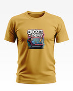 Cricket is My Therapy Soft Cotton T-shirt
