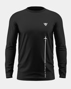 Pilot in Progress Soft Cotton Full Sleeve T-shirt