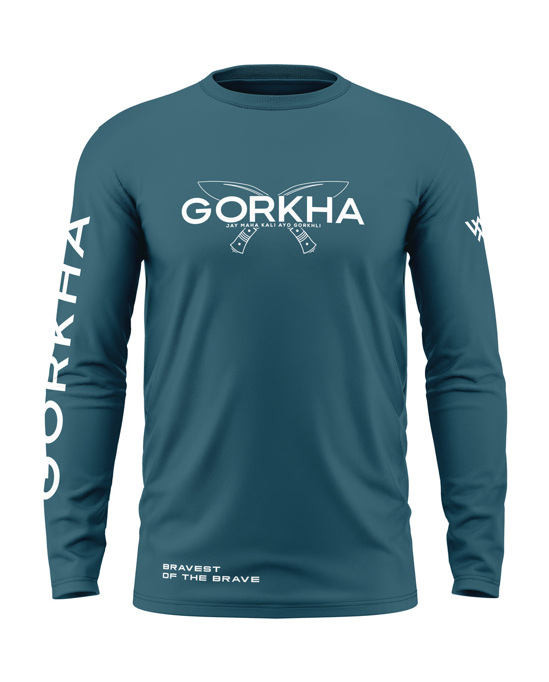Gorkha Regt Cotton Full Sleeve T-shirt