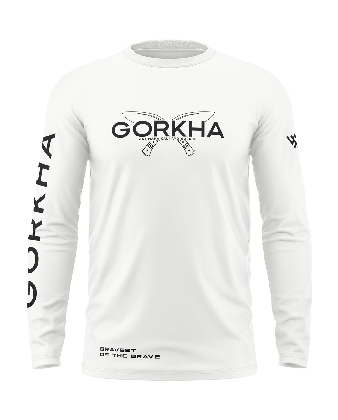Gorkha Regt Cotton Full Sleeve T-shirt