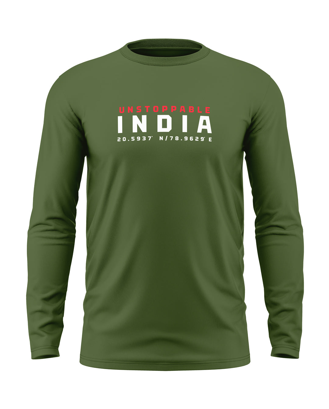 UnStoppable India Cotton Full Sleeve T-shirt