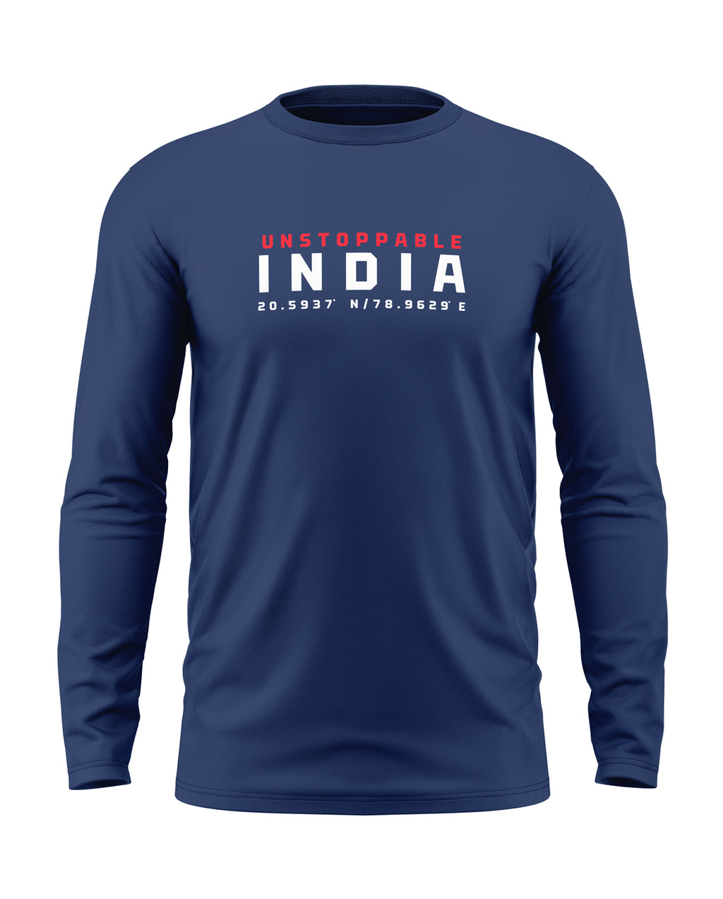 UnStoppable India Cotton Full Sleeve T-shirt