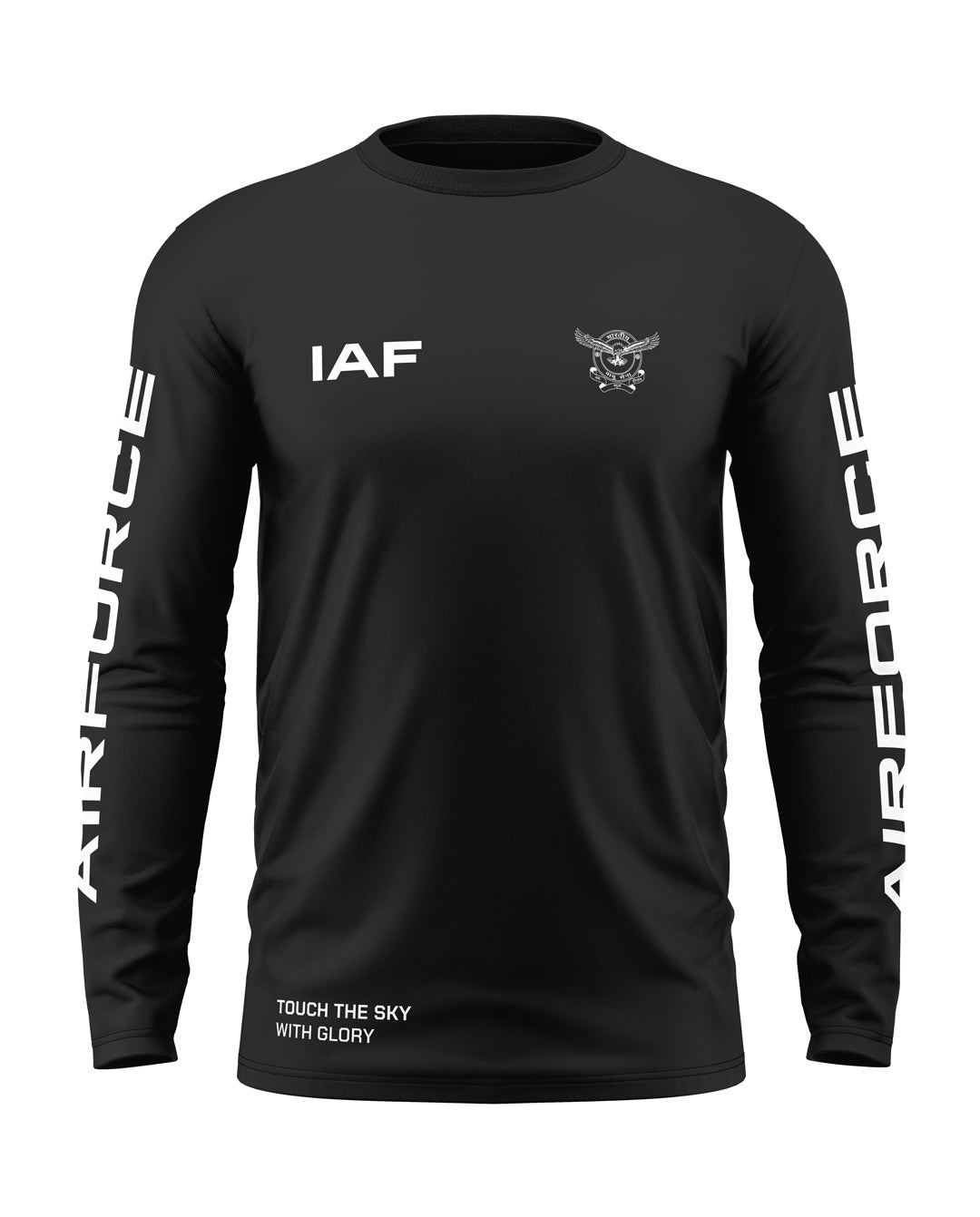 IAF Airforce Cotton Full Sleeve T-shirt