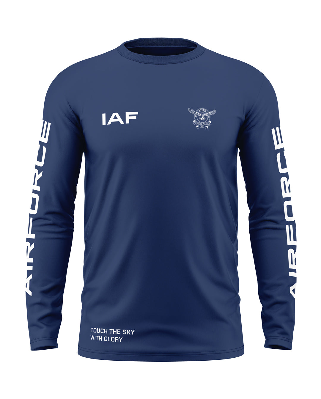 IAF Airforce Cotton Full Sleeve T-shirt