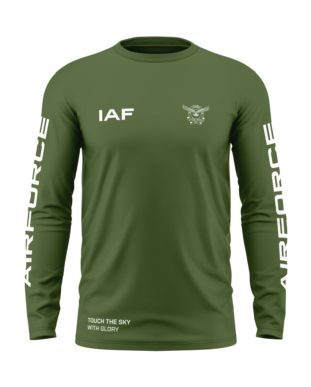IAF Airforce Cotton Full Sleeve T-shirt