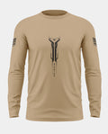 Warrior Pattern Cotton Full Sleeve T-shirt