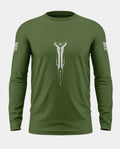 Warrior Pattern Cotton Full Sleeve T-shirt