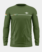 Marcos Army Cotton Full Sleeve T-shirt