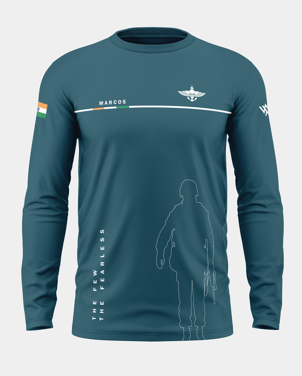 Marcos Army Cotton Full Sleeve T-shirt