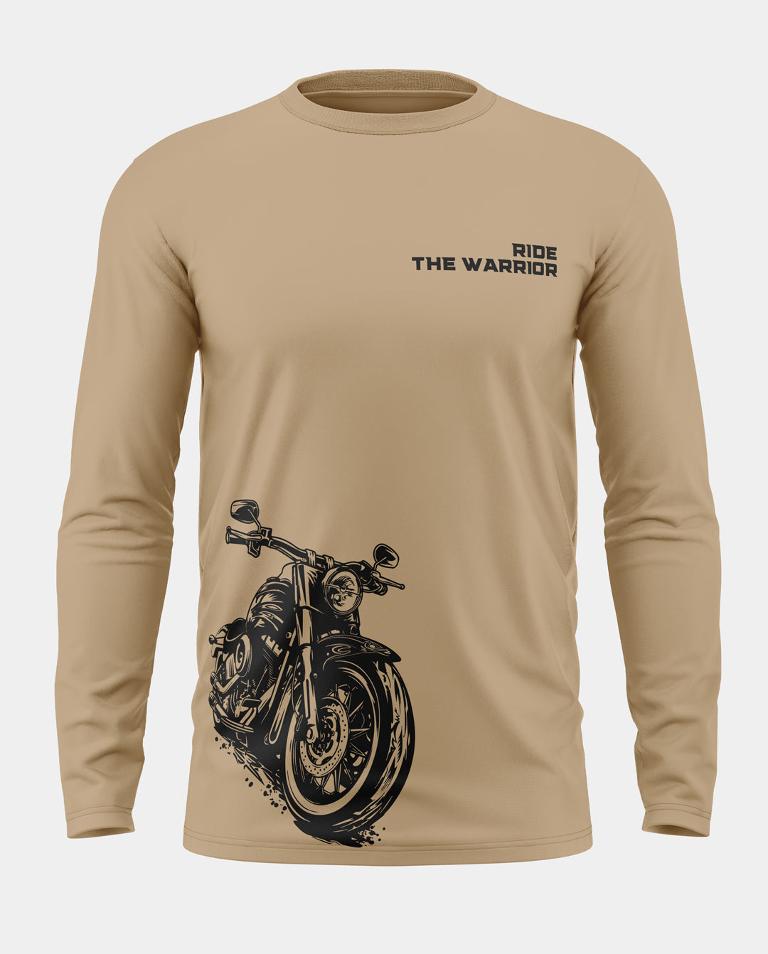 Ride The Warrior Cotton Full Sleeve T-shirt