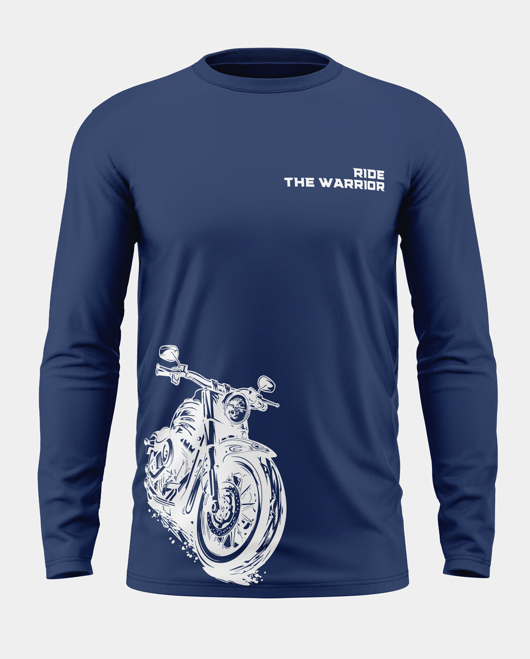 Ride The Warrior Cotton Full Sleeve T-shirt