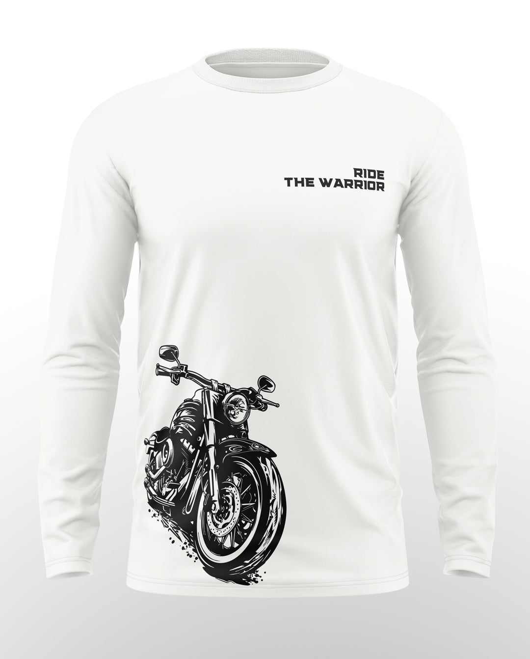 Ride The Warrior Cotton Full Sleeve T-shirt