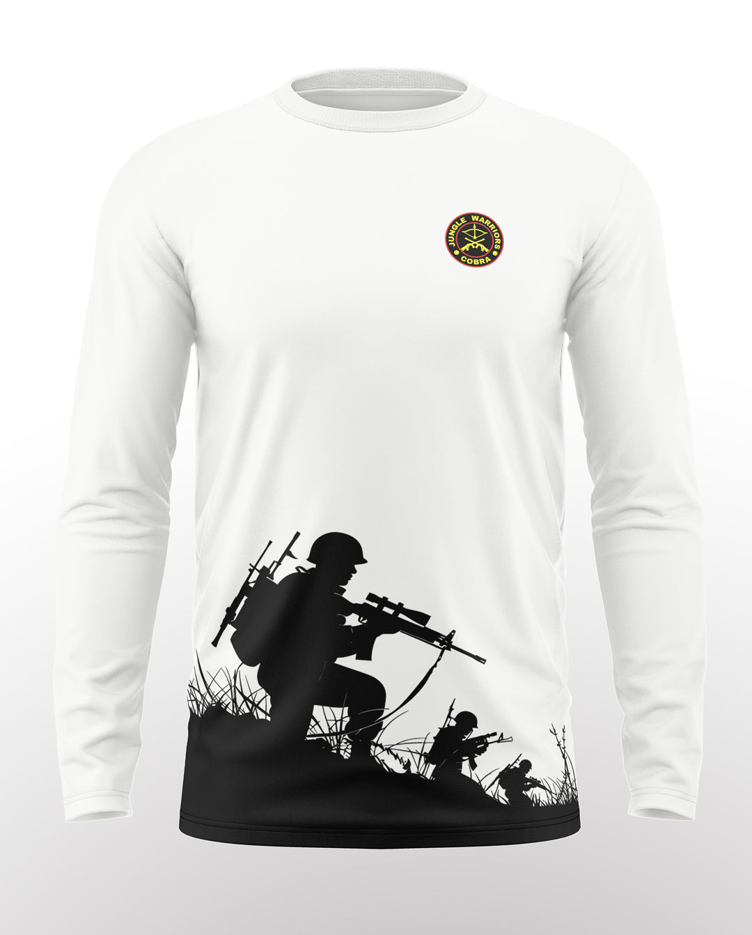 Jungle Warrior Cotton Full Sleeve T-shirt