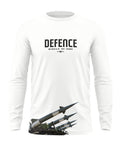 Defence Missile Of India Cotton Full Sleeve T-shirt