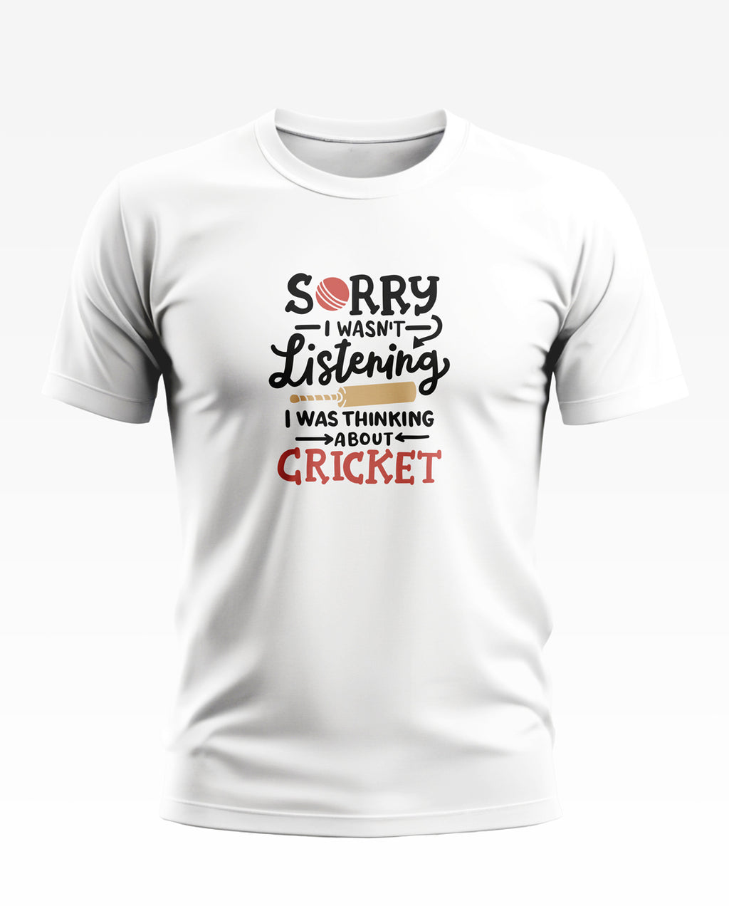 Thinking About Cricket Soft Cotton T-shirt