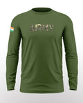 Army Cotton Full Sleeve T-shirt
