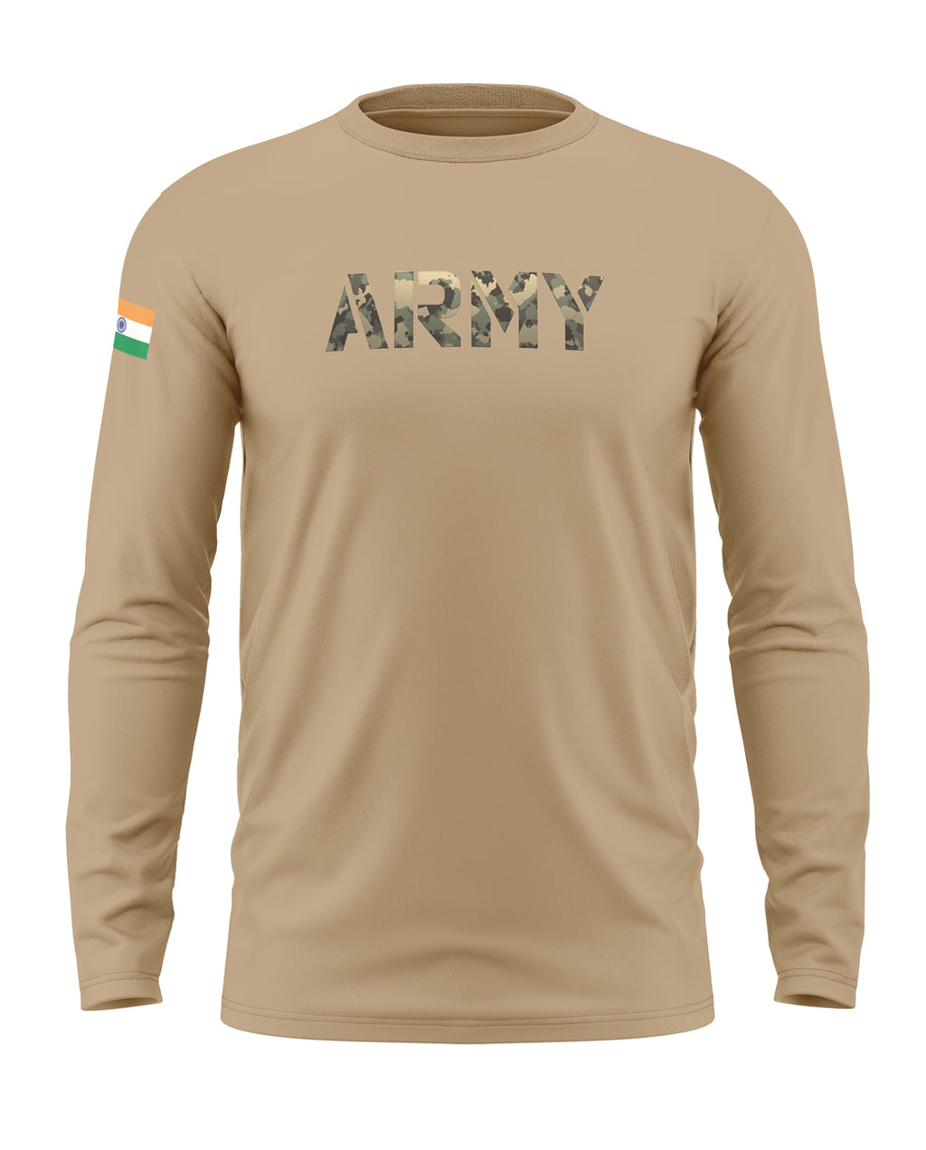 Army Cotton Full Sleeve T-shirt