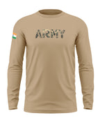 Army Cotton Full Sleeve T-shirt