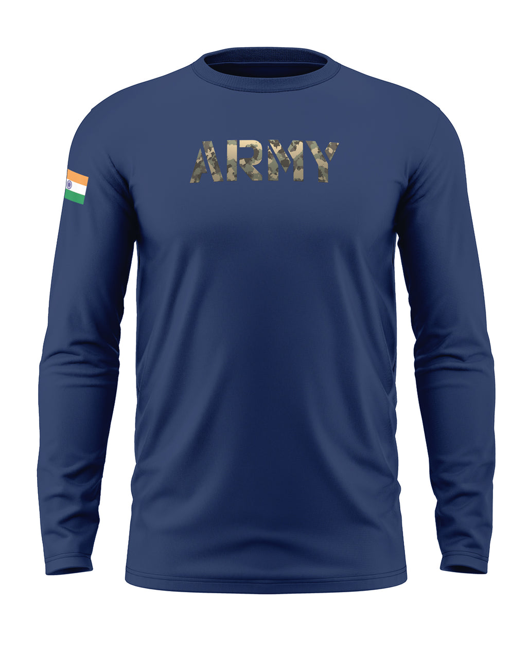 Army Cotton Full Sleeve T-shirt
