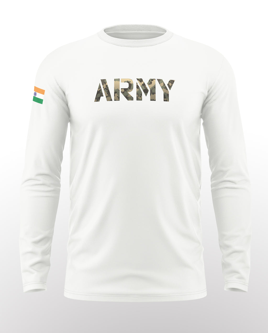 Army Cotton Full Sleeve T-shirt