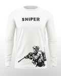 Sniper Cotton Full Sleeve T-shirt