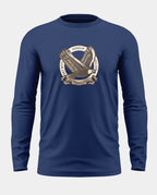Sky With Falcon Cotton Full Sleeve T-shirt