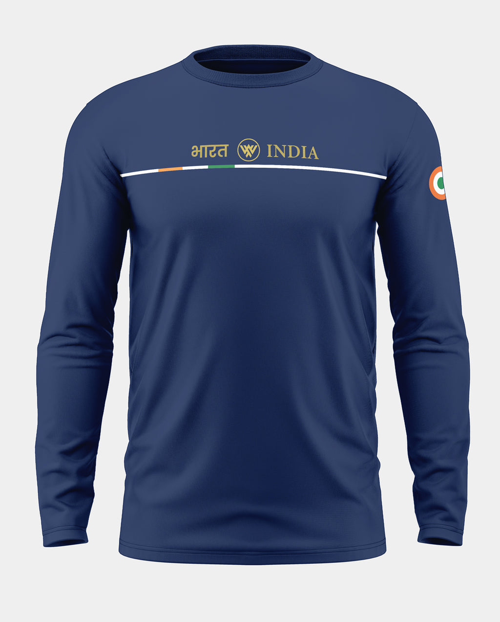 Bharat India Cotton Full Sleeve T-shirt