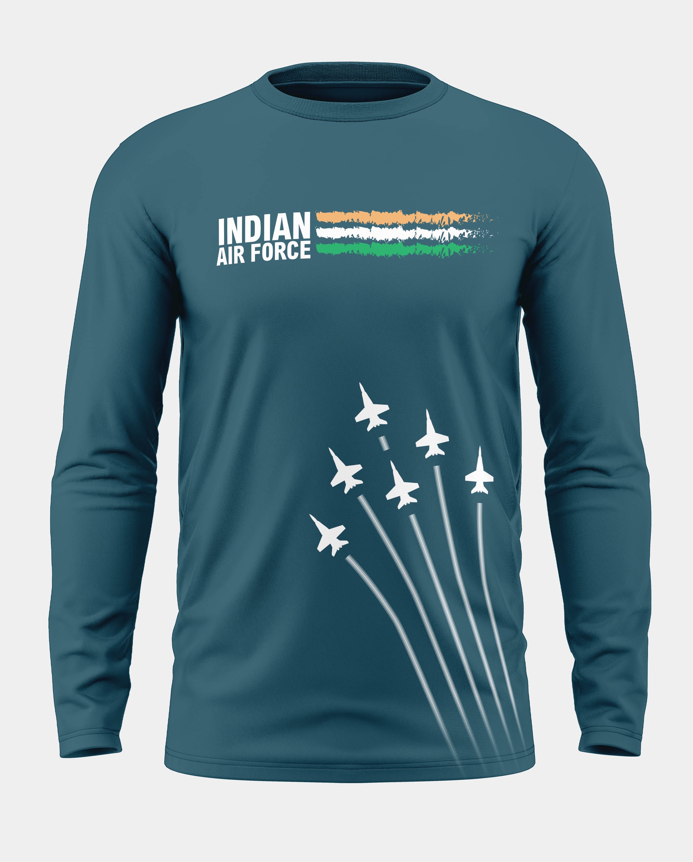 Indian air force Cotton Full Sleeve T-shirt