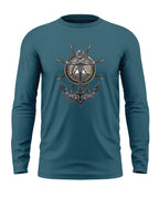 Navy Anchor Cotton Full Sleeve T-shirt