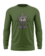 Navy Anchor Cotton Full Sleeve T-shirt