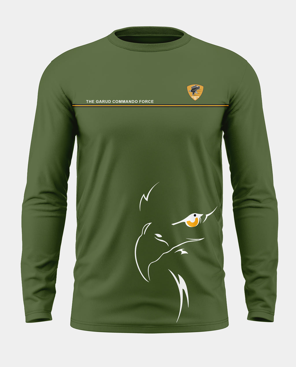 The Garud Commando Force Cotton Full Sleeve T-shirt
