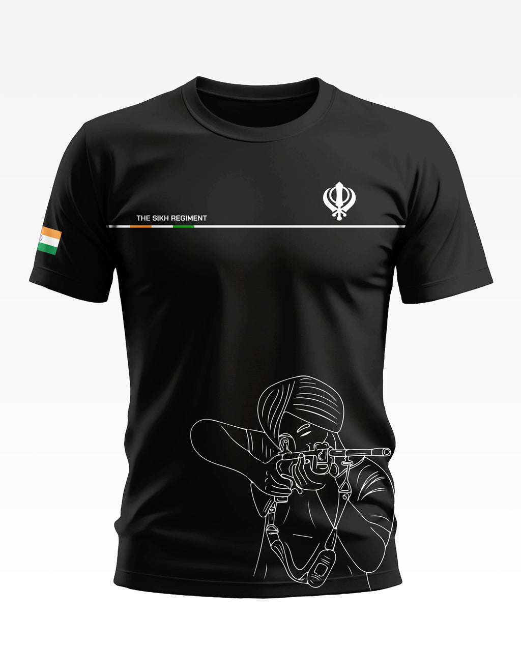 Sikh Regiment Soft Cotton T-shirt