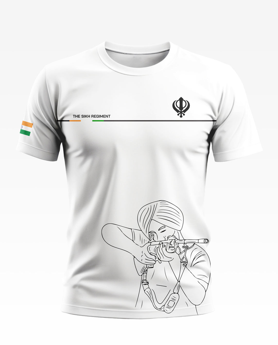 Sikh Regiment Soft Cotton T-shirt