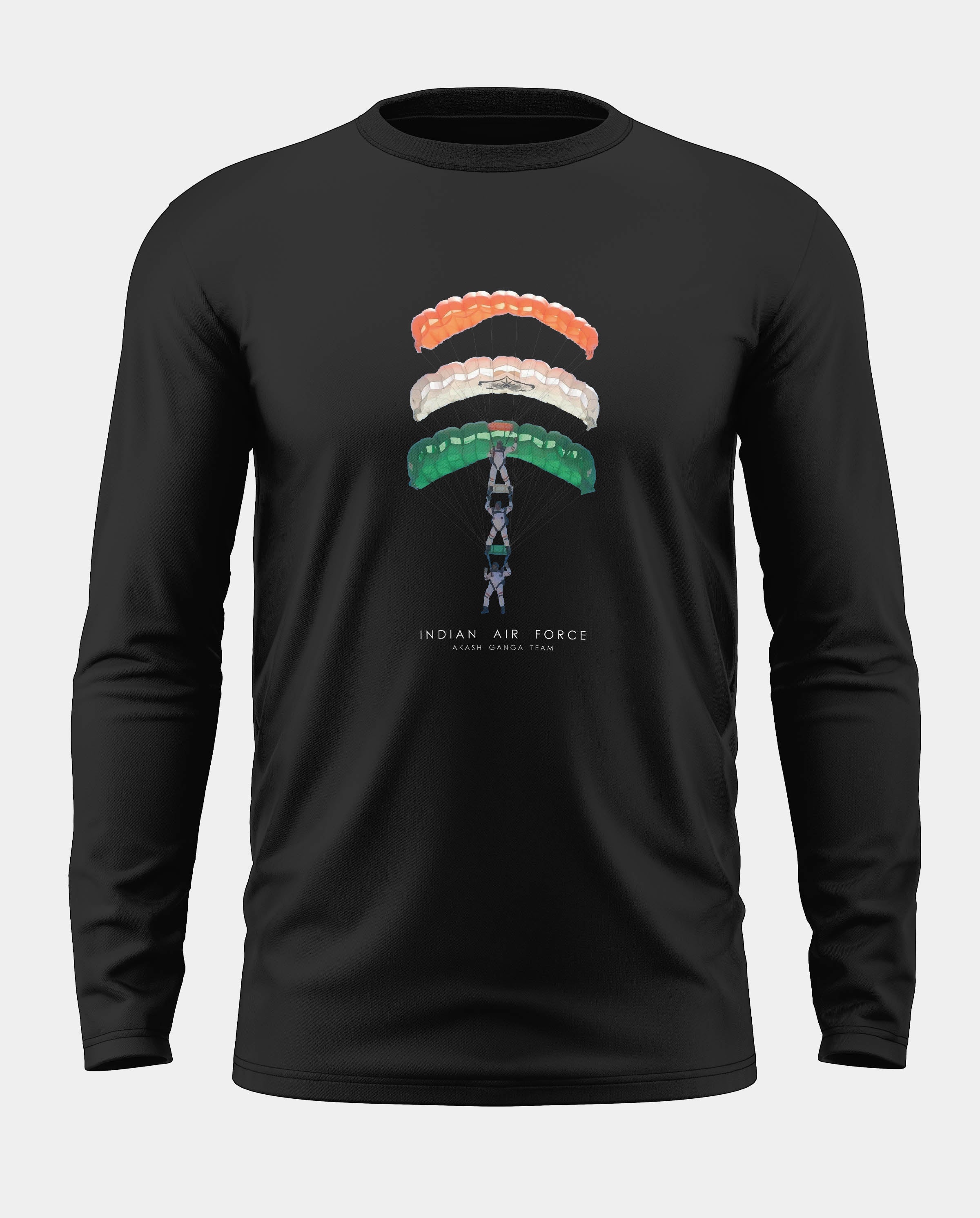 Akash Ganga Team Cotton Full Sleeve T-shirt