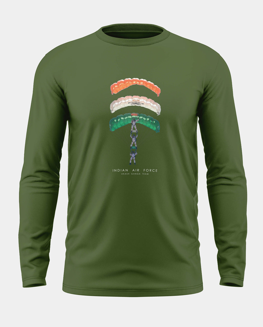 Akash Ganga Team Cotton Full Sleeve T-shirt