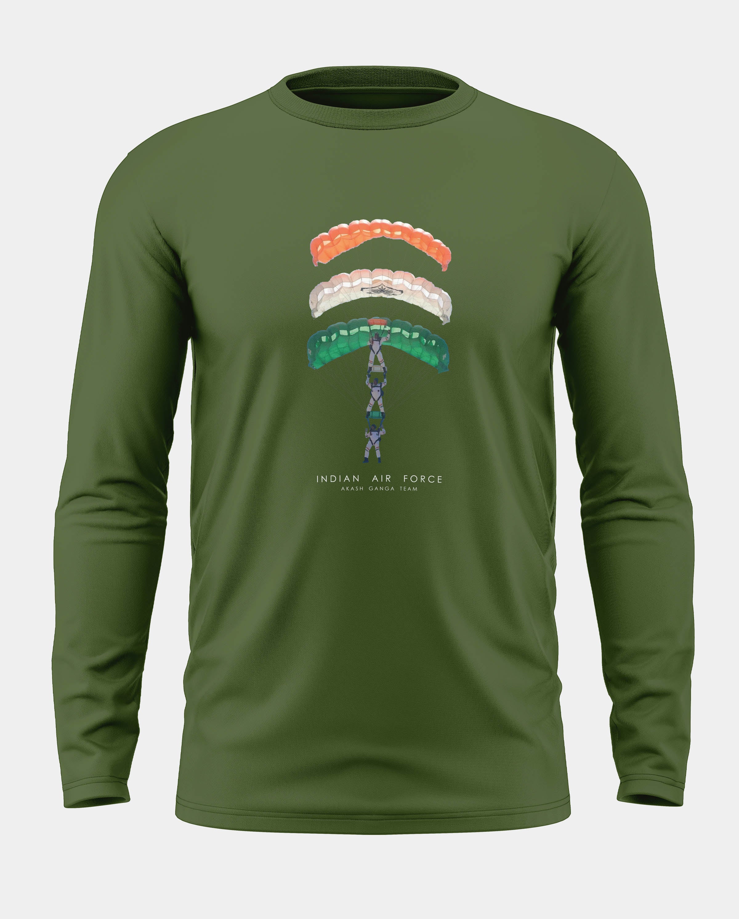 Akash Ganga Team Cotton Full Sleeve T-shirt