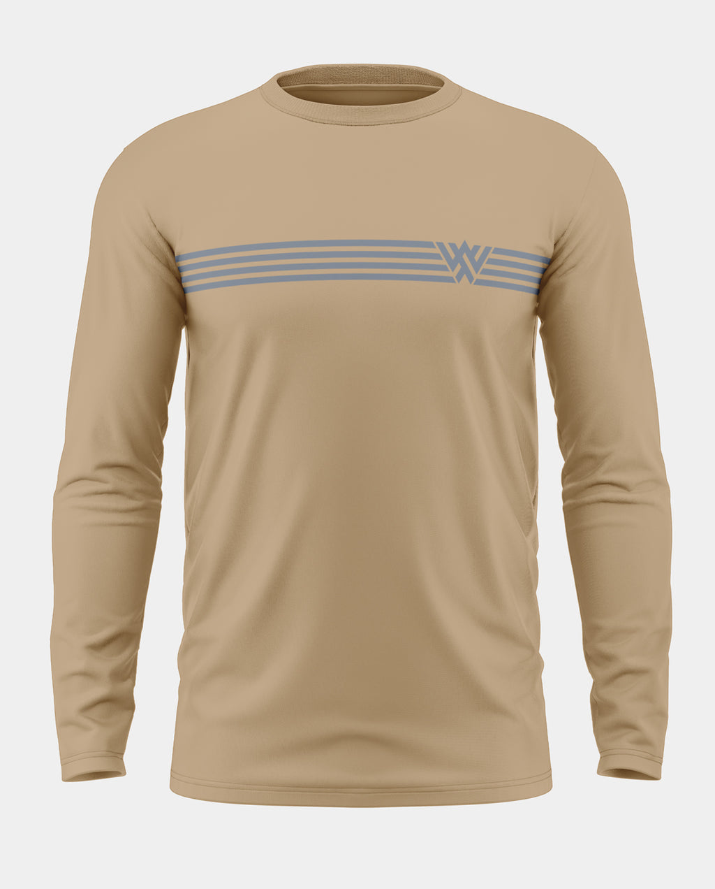 Warrior World Stripe Soft Cotton Full Sleeve T-shirt